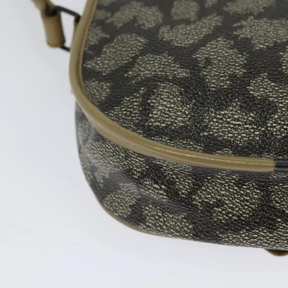 SAINT LAURENT Shoulder Bag PVC embossed Gray Auth BA782 - Picture 5 of 16
